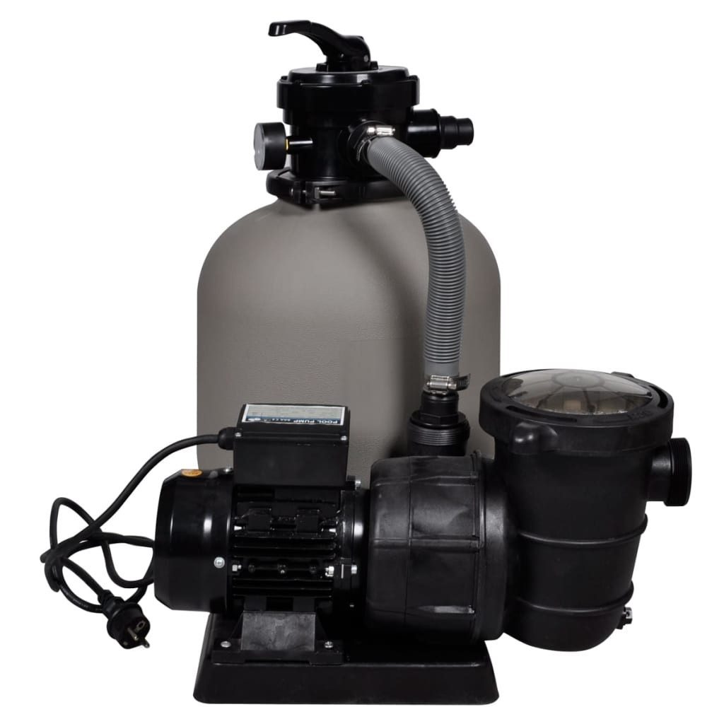 vidaXL Sandfilteranlage, Sandfilterpumpen 2 Stk. 600 W 17.000 L/h