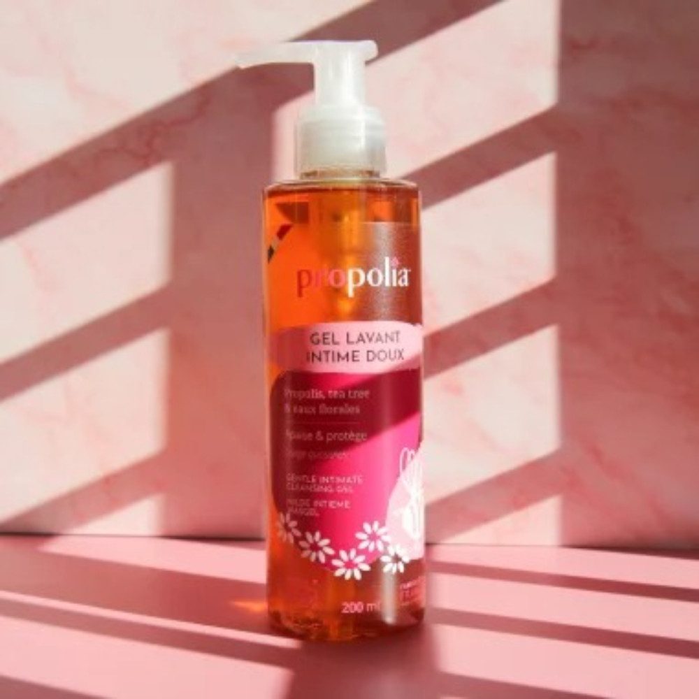 propolia Intimpflege Bio Intimwaschgel für Frauen und Männer - natürliche Intimpflege 99%, 1-tlg., Sanftes Intimgel mit Propolis Pflanzenextrakten für empfindliche Haut