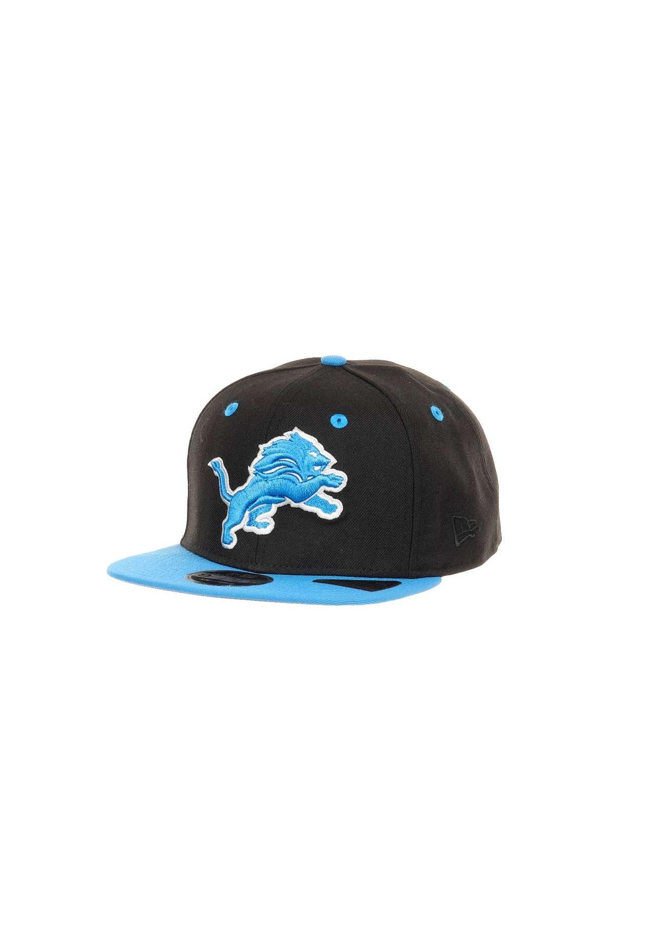 Baseball Cap Detroit Lions NFL 9Fifty OF Black Blue Snapback Cap New Era