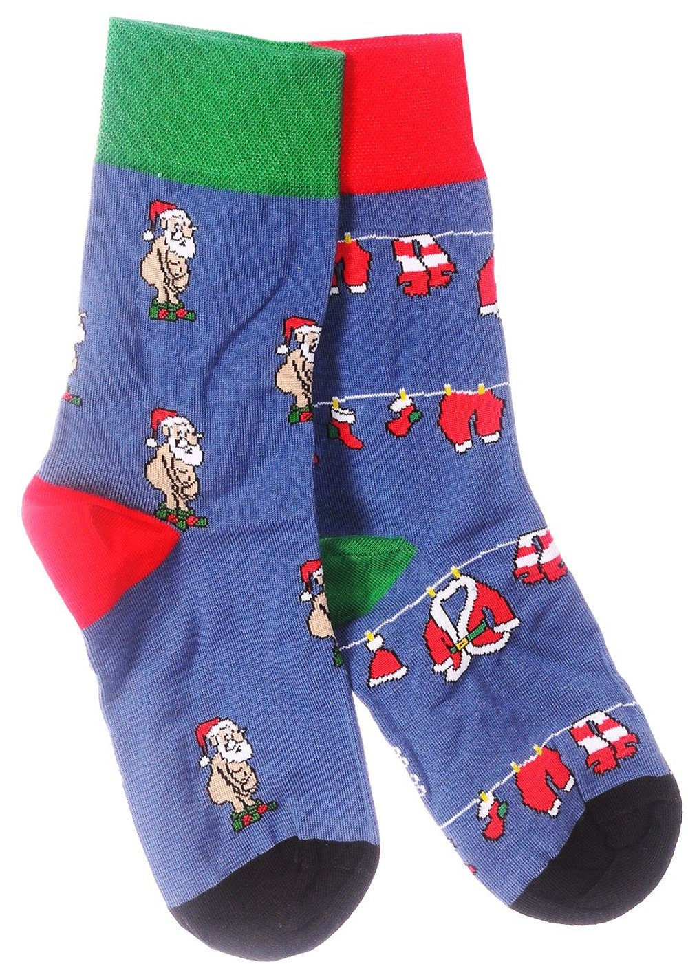 Martinex Socken Socken Freizeitsocken 1 Paar Socken Strümpfe 35 38 39 42 43 46 Weihnachtssocken, festlich, weihnachtlich, für die ganze Familie