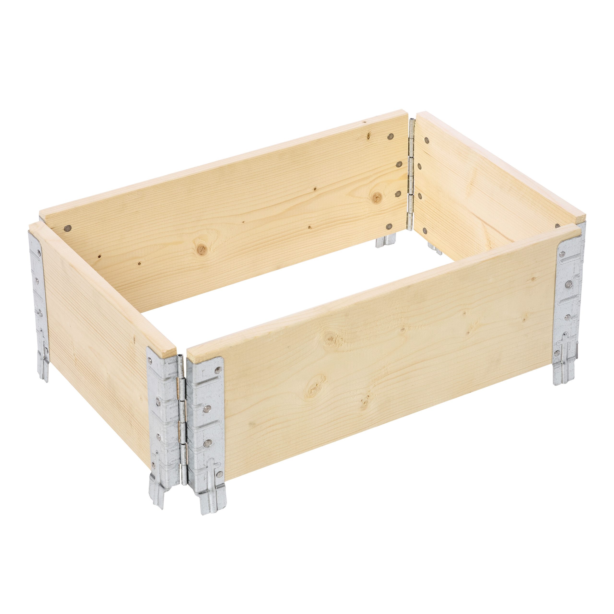 Garronda Hochbeet-Profil Palettenrahmen 60x40x20 cm Hochbeet Holz für Pflanzen GD-0075 (1-St)