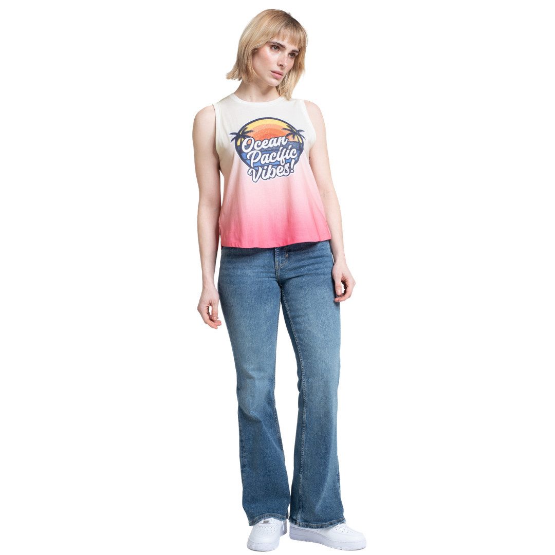 Ocean Pacific Print-Shirt Maroubra Pink Multicolor bedruckt