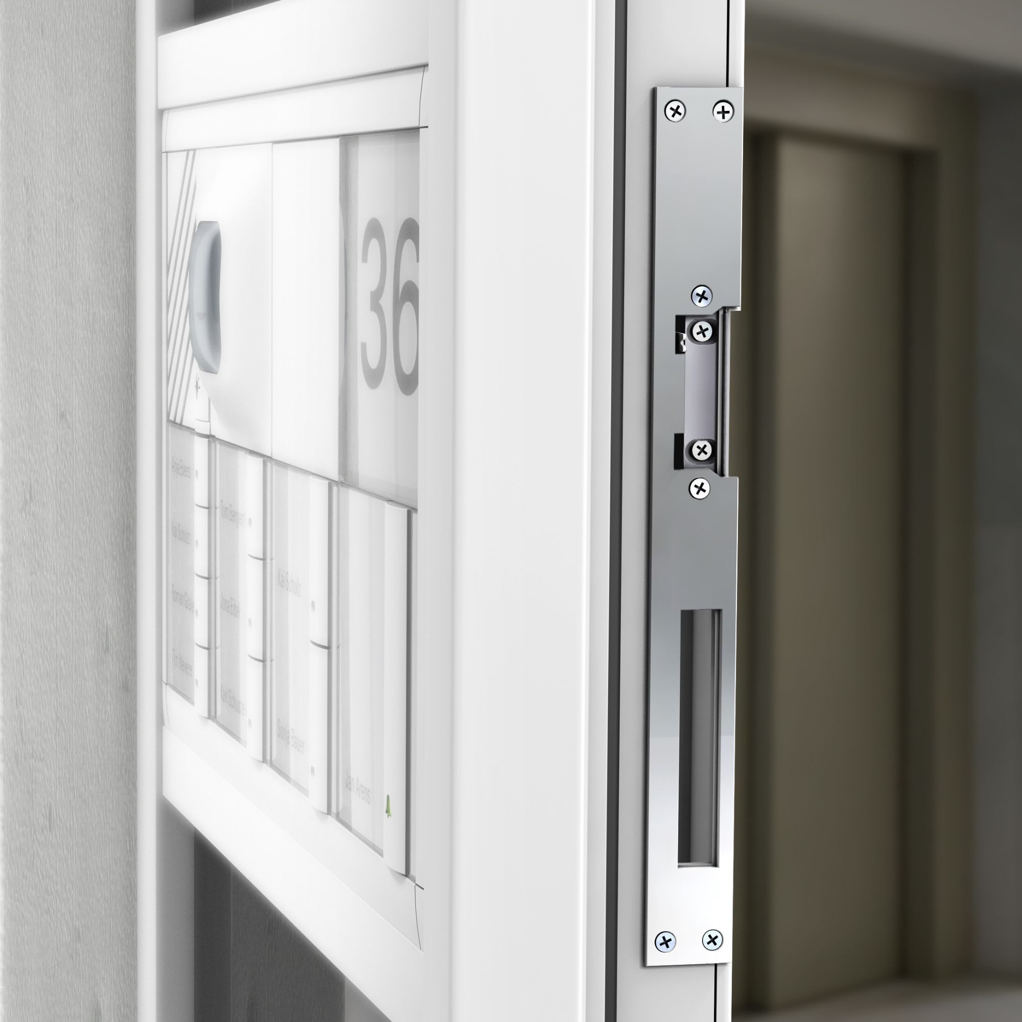 ASSA ABLOY Türöffner E-Öffner, 6-12 V, Packung, ohne mechanischer Entriegelung, 6-12 V, Bauform 16,5 mm, DIN Rechts