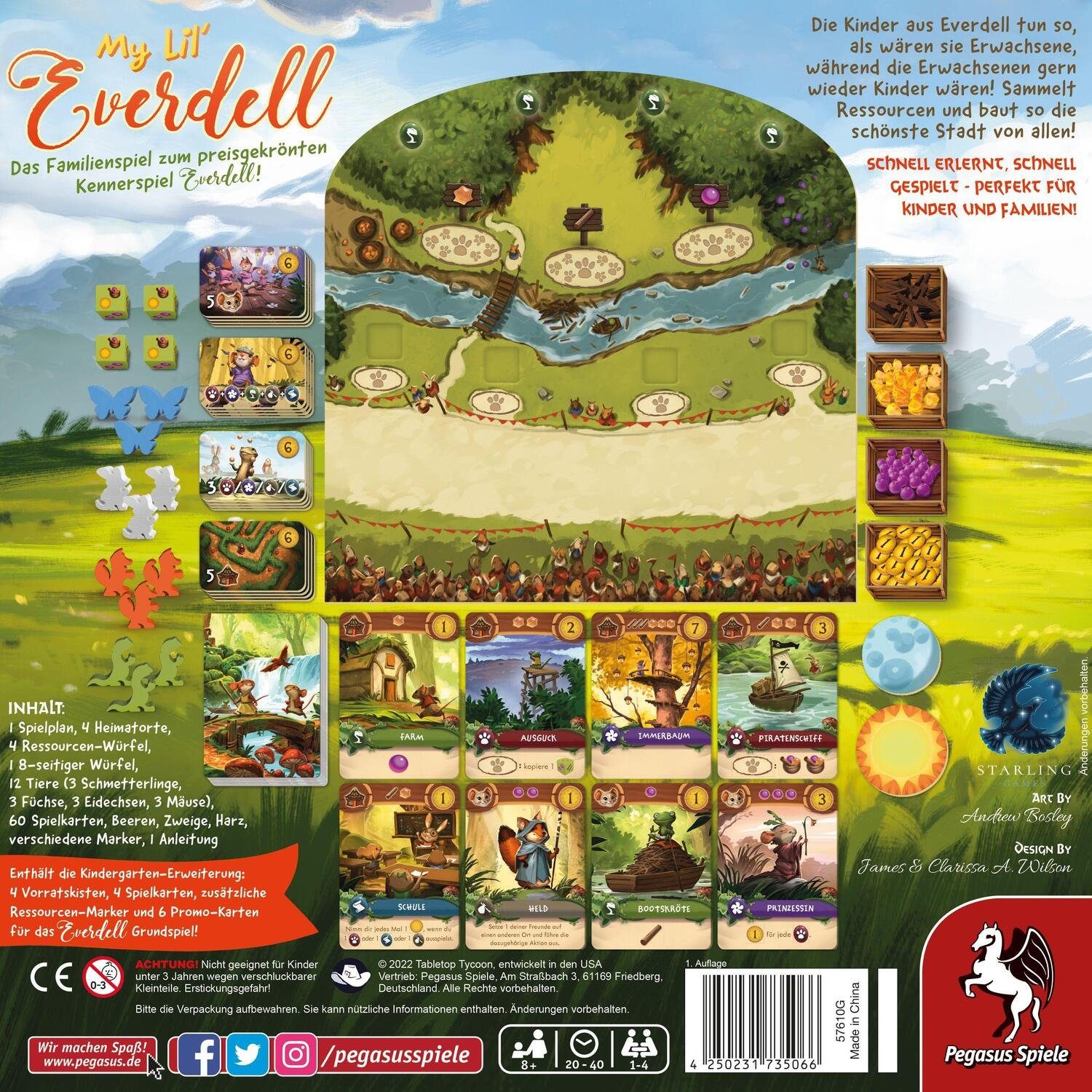 Everdell Lil' My Spiele Pegasus Spiel,