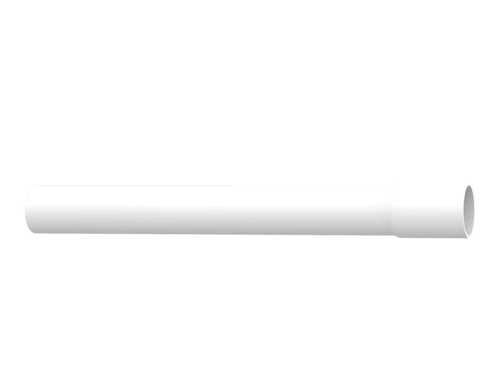 Spülkasten Spülrohrverlängerung Ø 44 x 300 mm - für WC-Spülkasten - PVC weiß