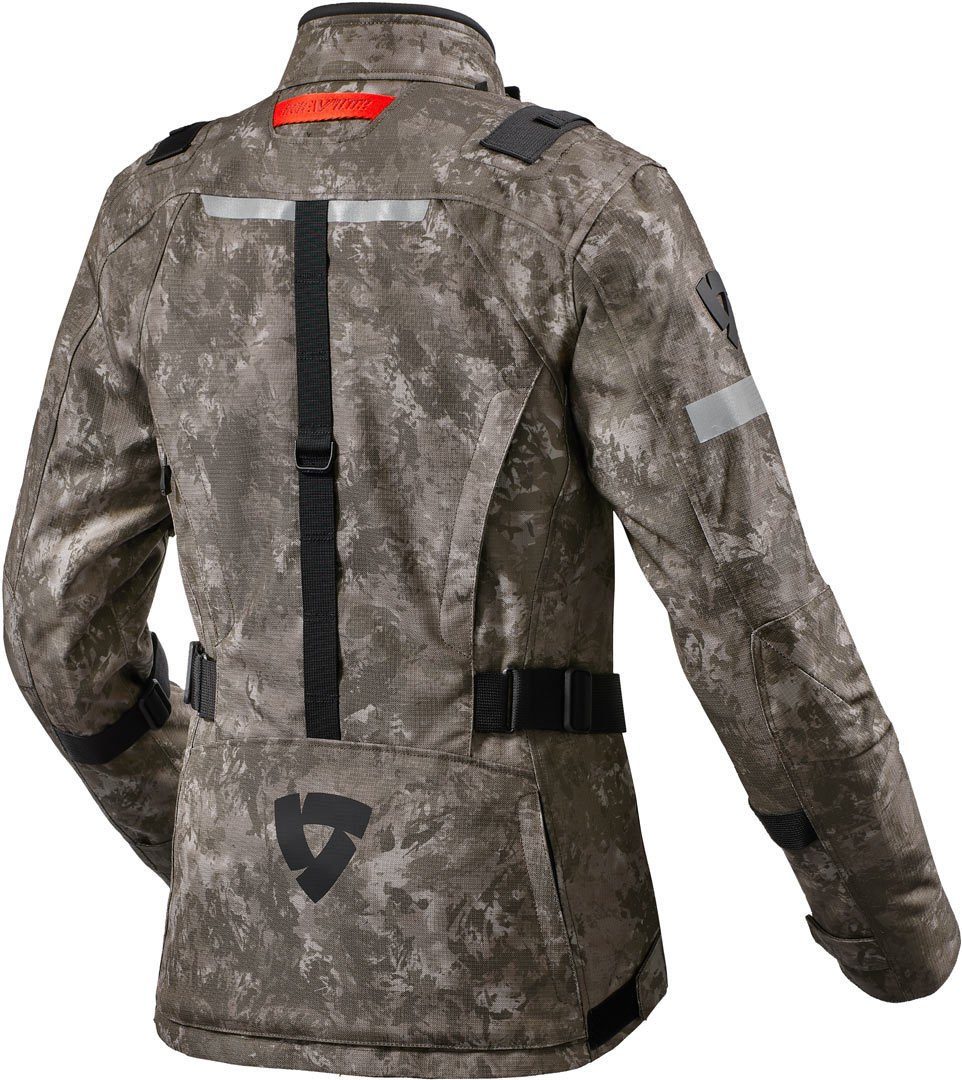 Revit Motorradjacke Sand 4 H2O Damen Textiljacke herausnehmbares Innenfutter,herausnehmbare Membrane,wasserdicht