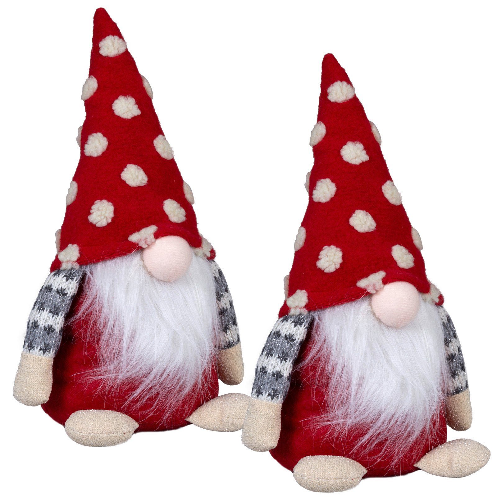 Weihnachtsfigur Wichtel 20cm (30cm) sitzend