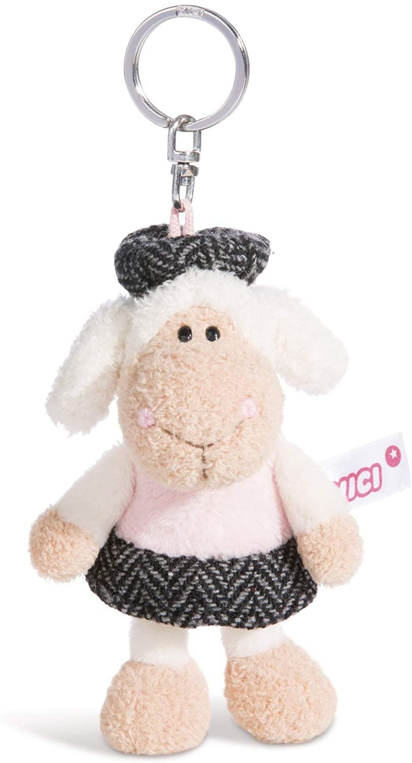 Nici Kuscheltier Plüschanhänger - Schaf Jolly Chic (10cm)