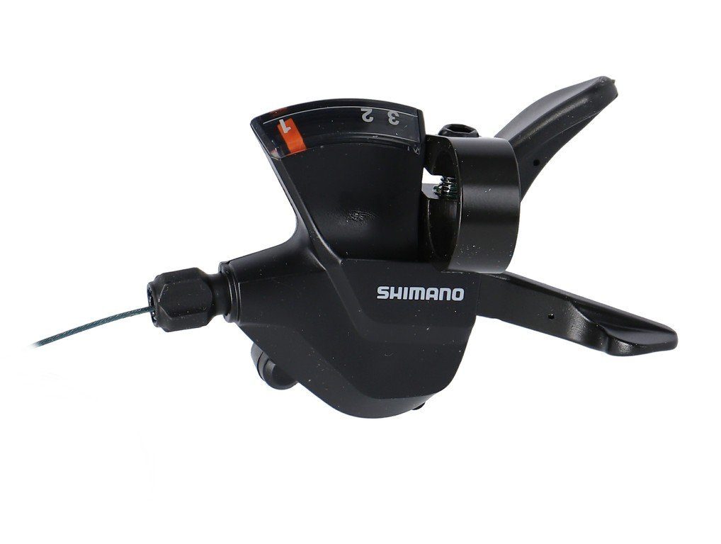 schwarz Shimano Shimano Altus SL-M315 links, 1800mm, 3-fach, Schalthebel Schaltwerk