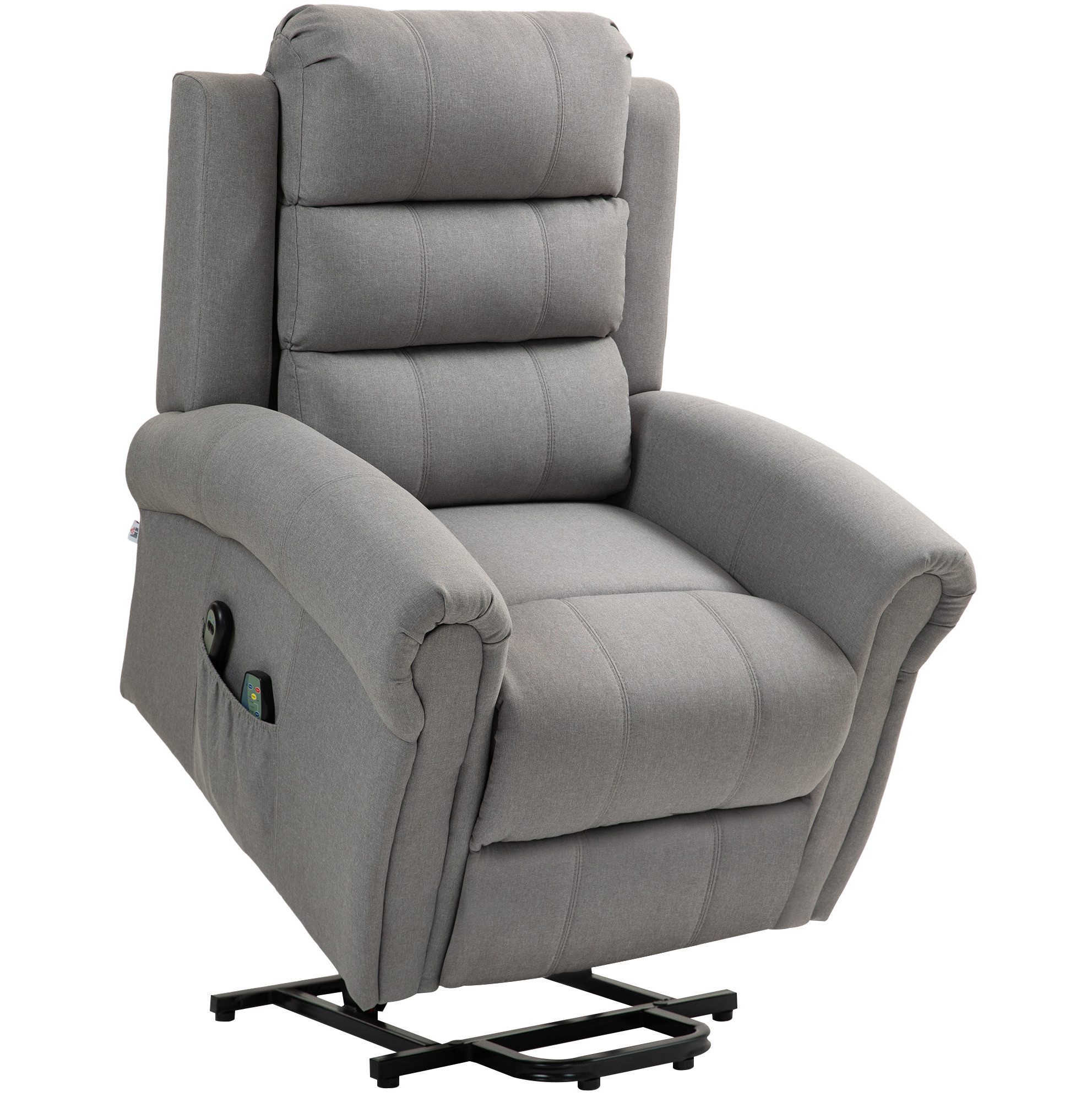Massagesessel Elektrischer Relaxsessel mit Aufstehhilfe TV Sessel