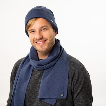 Lierys Beanie (1-St) Strickmütze mit Umschlag, Made in Germany