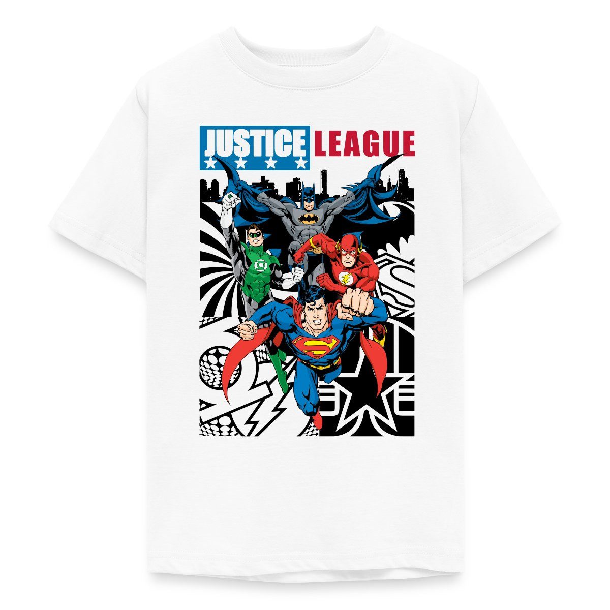 T-Shirt DC Comics Justice League Comic Cover Teenager T-Shirt