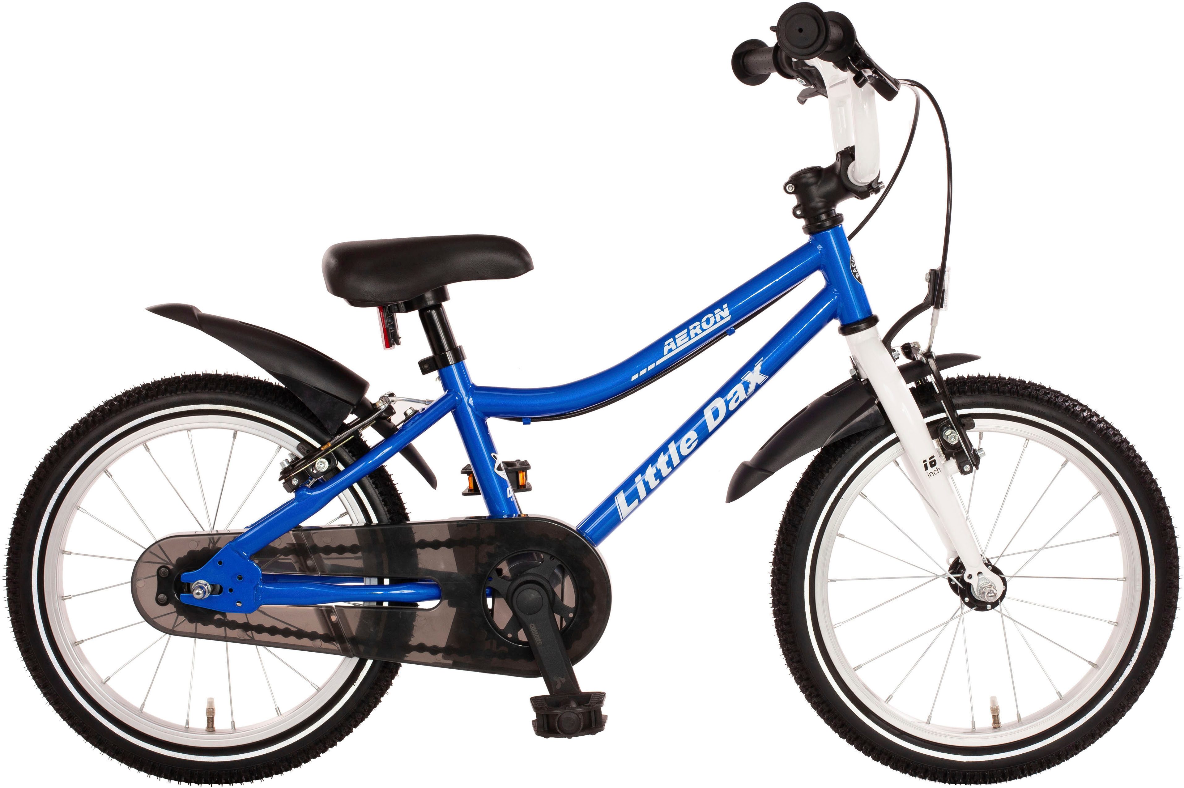 Bachtenkirch Kinderfahrrad 18" Little-Dax "AERON", blau, 1 Gang, ohne Schaltung