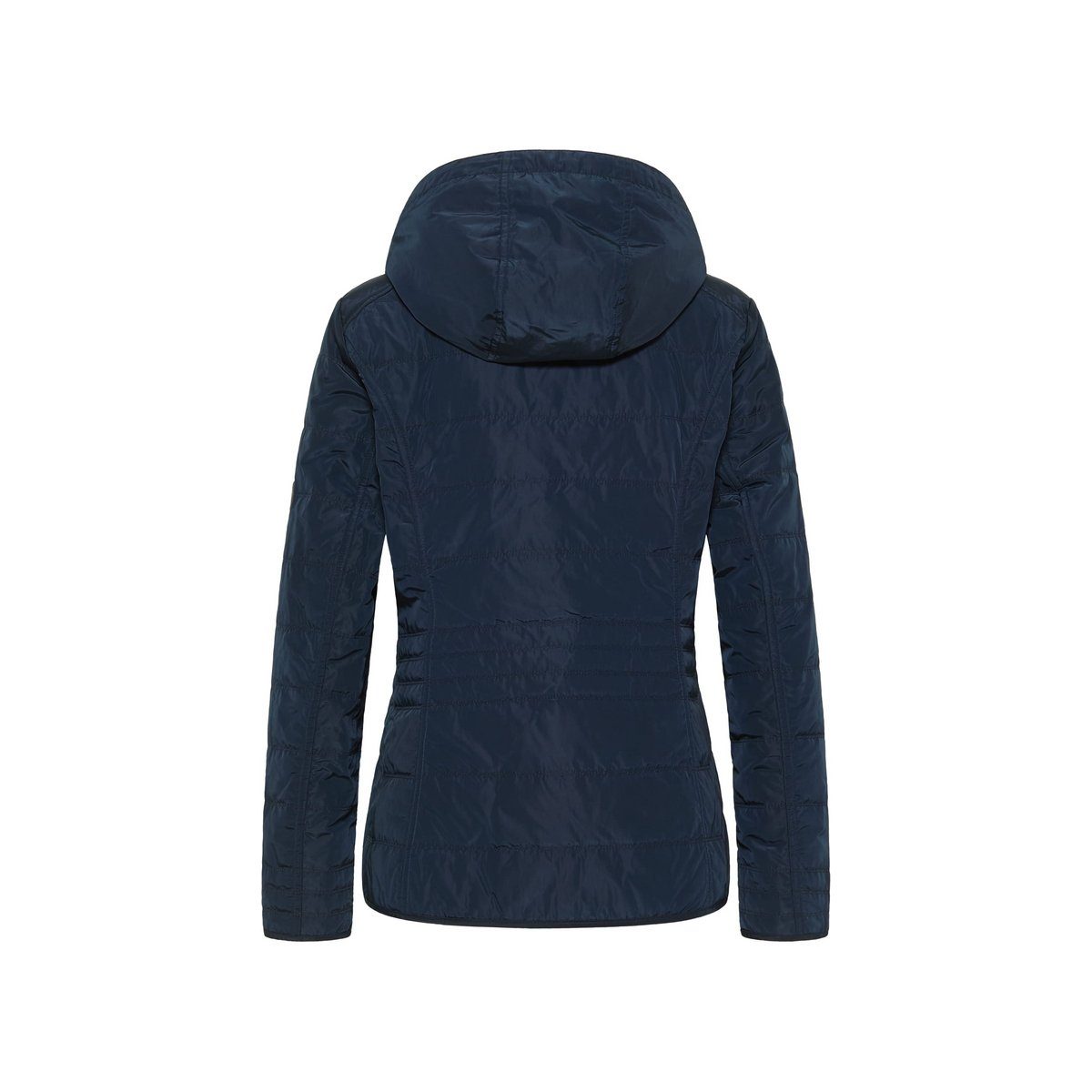 Barbara Lebek Outdoorjacke marineblau passform textil (1-St)