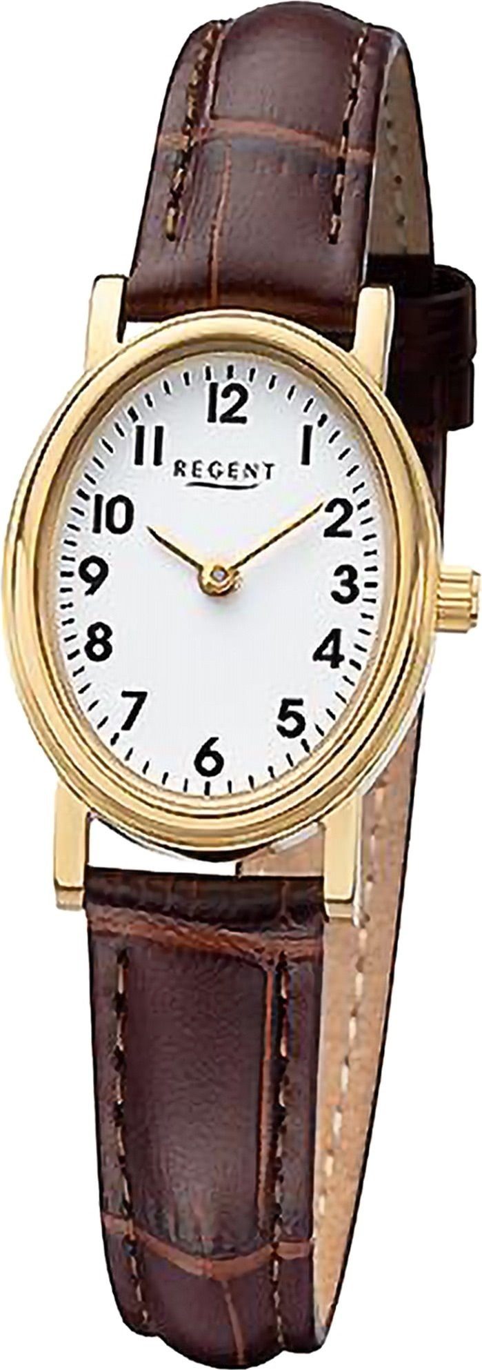 Regent Quarzuhr Regent Damen Armbanduhr Analog, günstig online kaufen