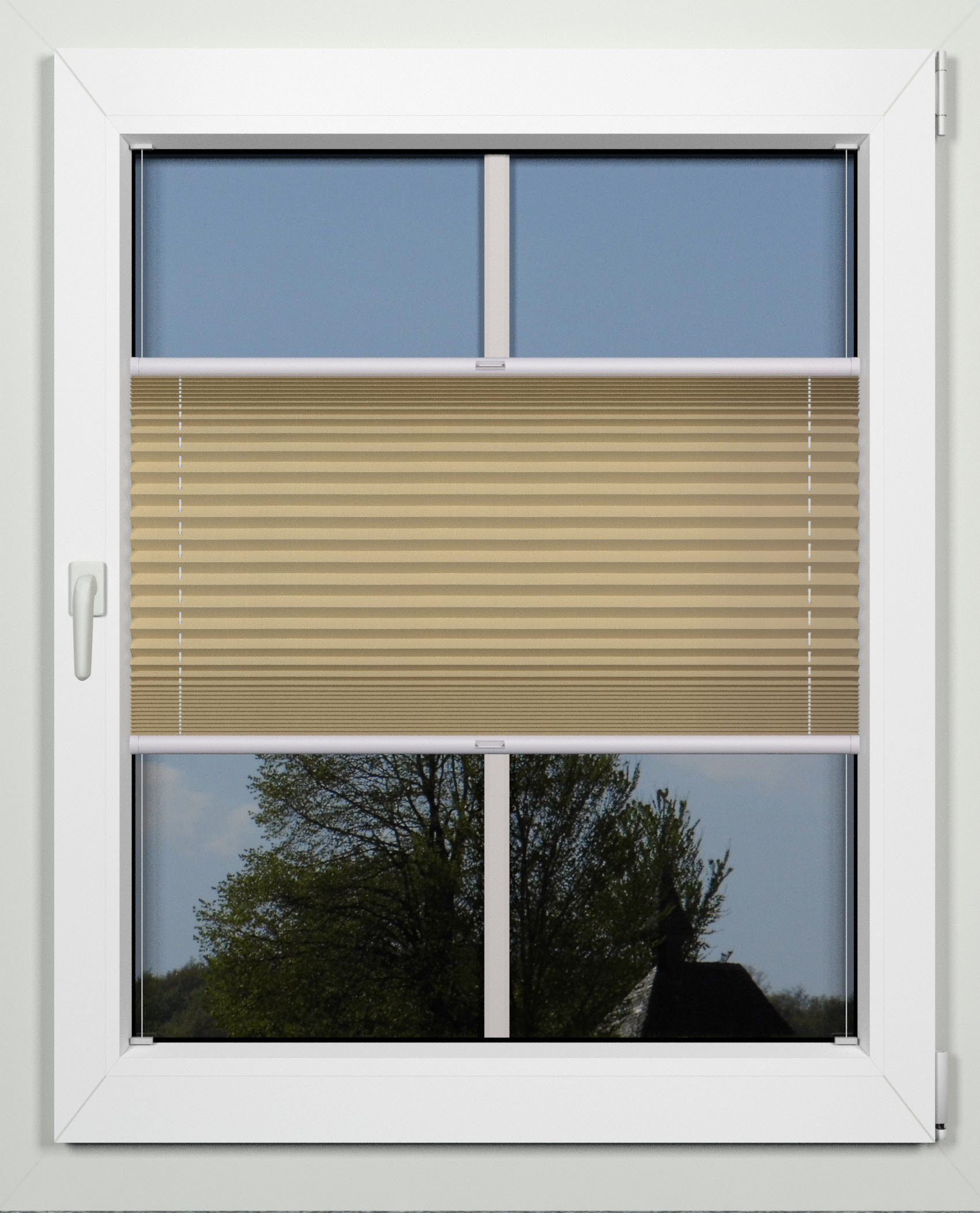 indeko Plissee simple, Lichtschutz, mit Bohren, günstig online kaufen