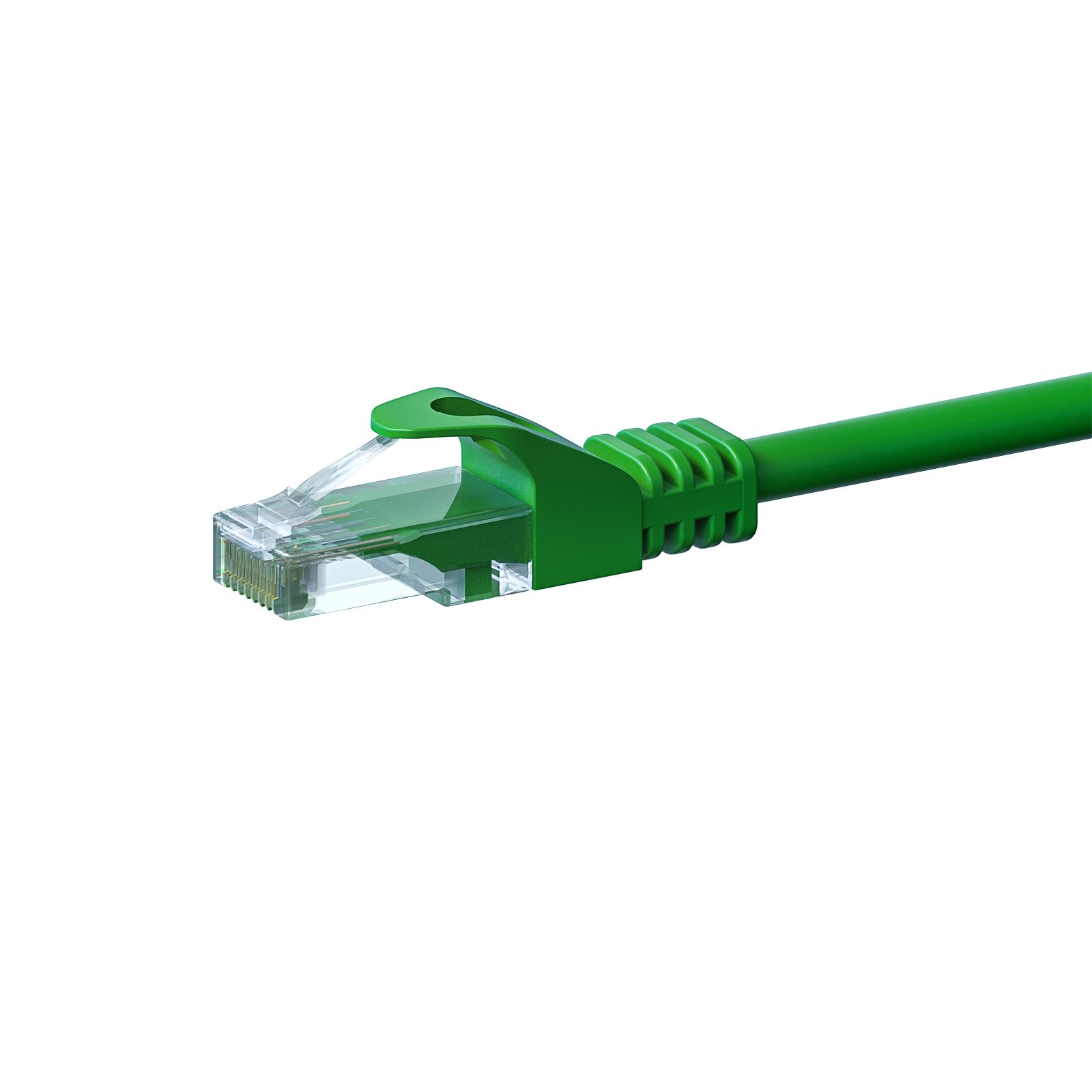 Danicom CAT 6 Netzwerkkabel U/UTP - 0,25 Meter - Grün - CCA Netzwerkkabel, RJ45, RJ45 (25 cm), Cat6, CCA