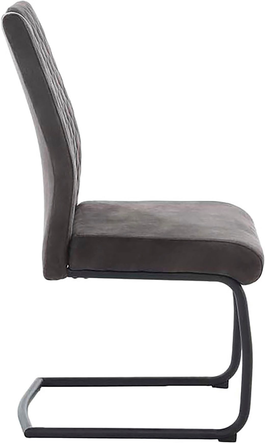 Jockenhöfer Gruppe Freischwinger Bonnie (Set, 2 St), Bis 150kg belastbar, XL-Sitzbreite, praktischer Griff im Rücken