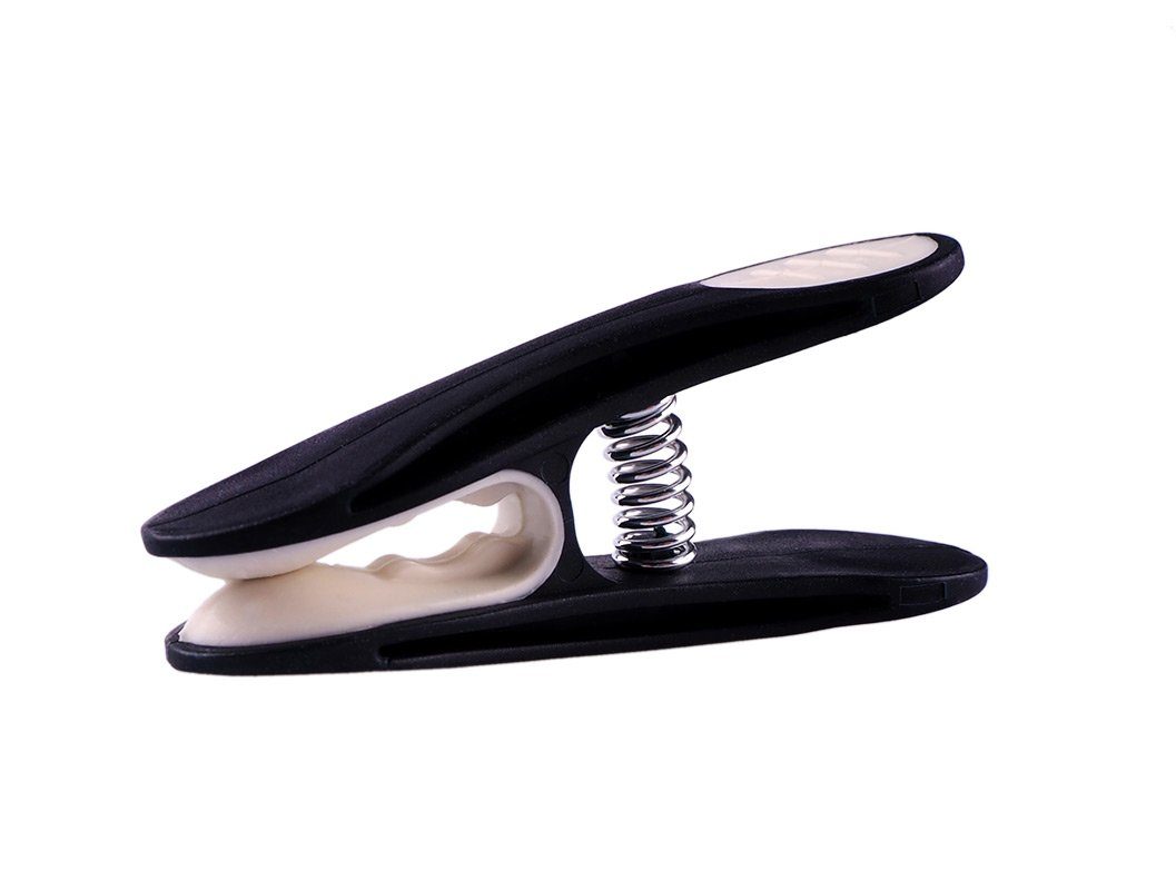 trendfinding Wäscheklammern 48 Wäscheklammern für empfindliche Wäsche mit Softgrip Schwarz-Weiß, Unverwechselbares Design, Langlebigkeit durch neueste Klammertechnik