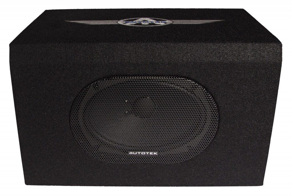 Autotek A690RXA Aktiv-Subwoofer super kompakt Auto-Subwoofer (150 W, max.: W cm)