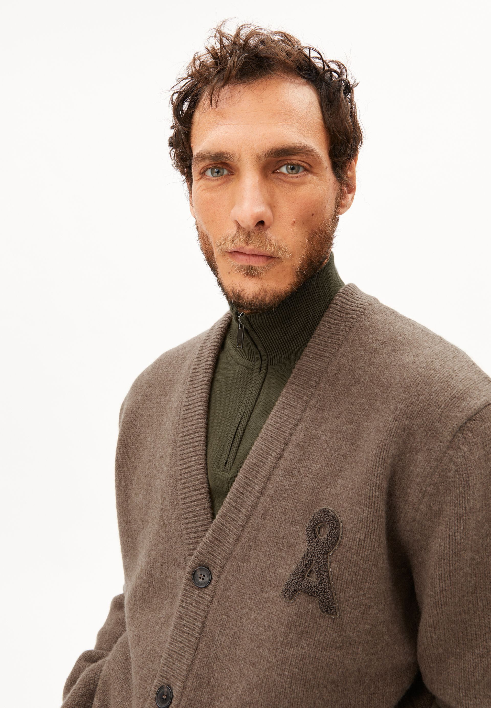 Armedangels Cardigan REC KNIT Strickjacke aus 100% recycelter Wolle (Relaxed Fit)