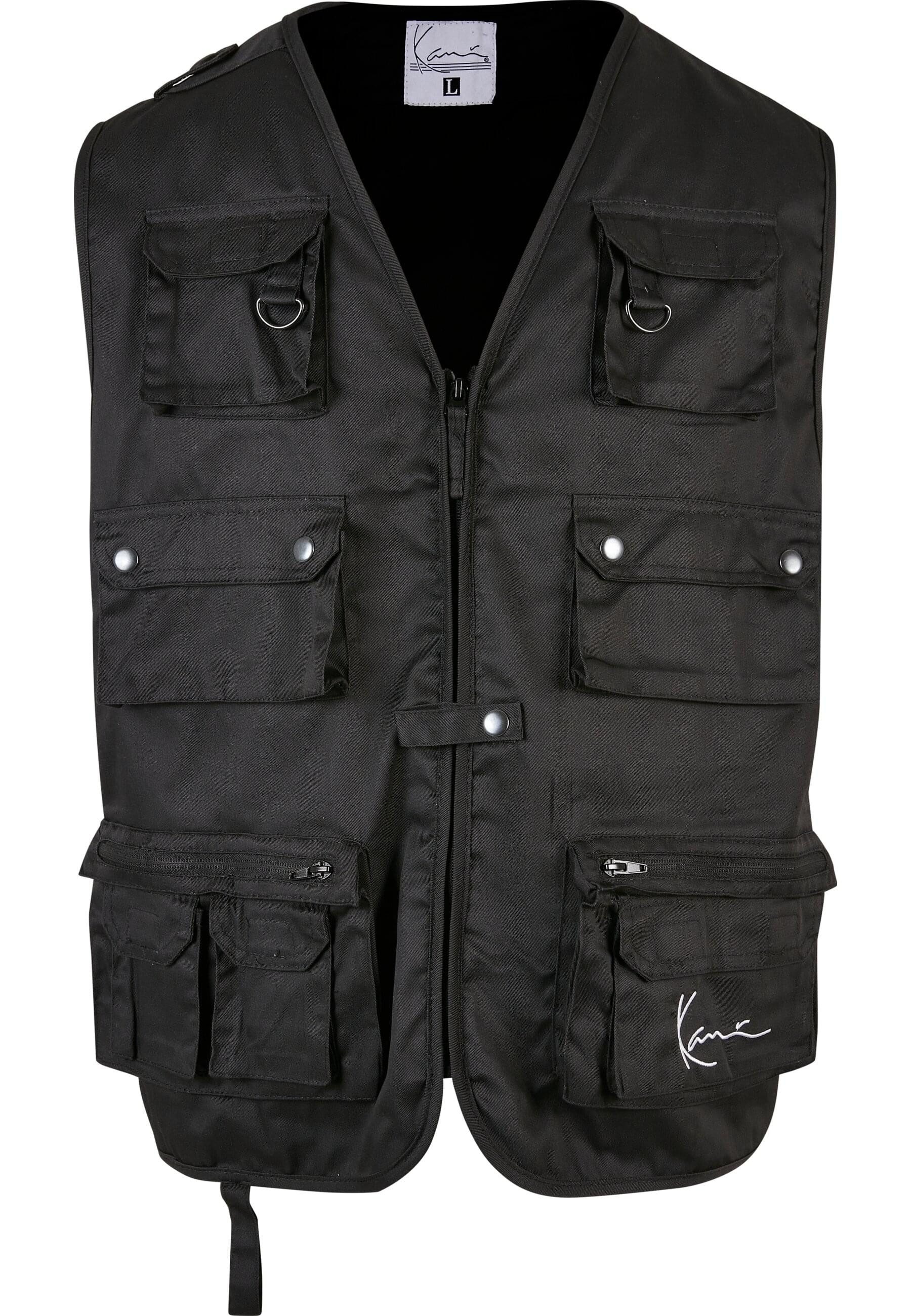 Karl Kani Steppweste Karl Kani KK Small Signature Vest black (1-tlg) günstig online kaufen