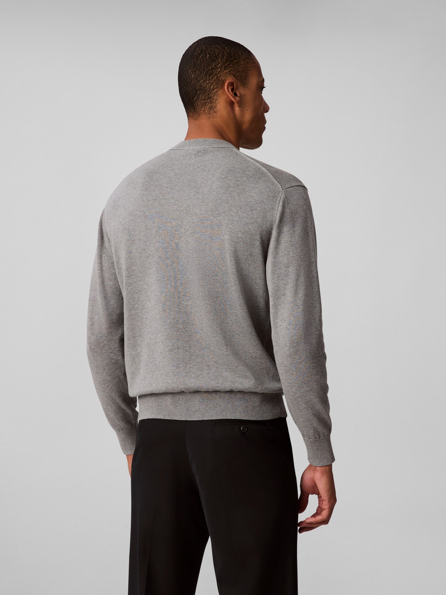 Calvin Klein Jeans Strickpullover LS EZ COTTON CREWNK SWEATER 12GG Mit Rund günstig online kaufen