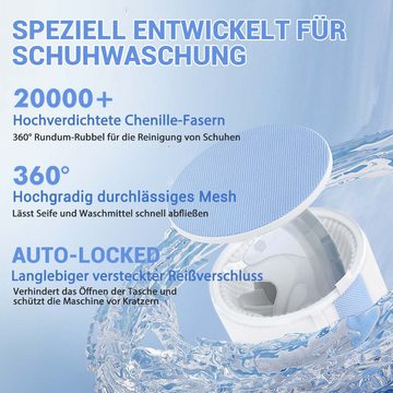 Elegear Wäschenetz Wäschenetz 2er Set Wäschesäck 18x32cm,(1-St), Waschbeutel mit Reißverschluss für Waschmaschine und Trockner