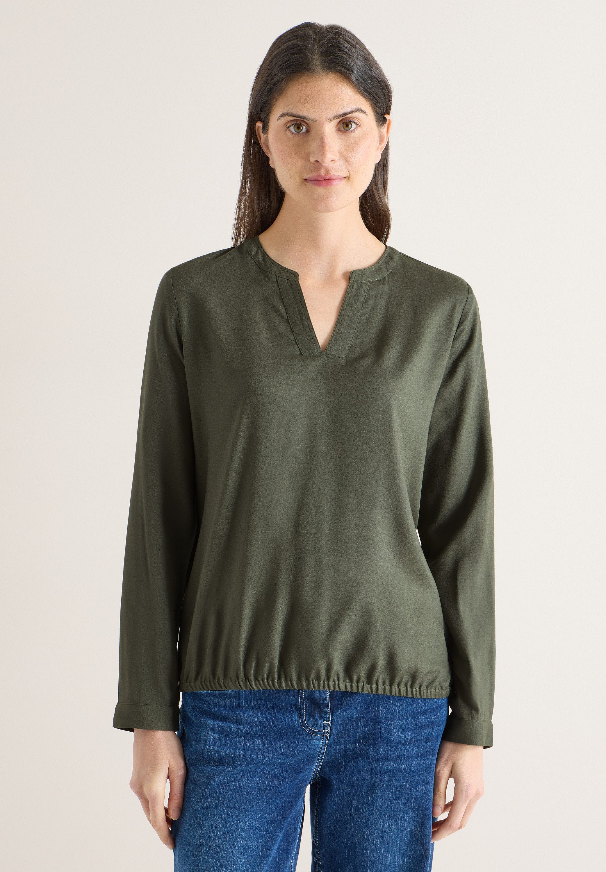 CECIL Langarmbluse in Blusen-Optik