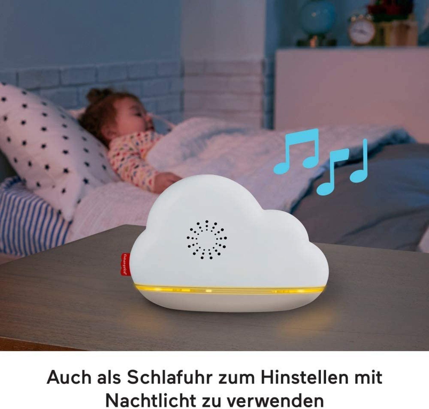 Fisher-Price® Spielbogen Fisher-Price Traumhaftes Wolken-Mobile & Spieluhr (Licht, Musik, Geräuschsensor) Spielbogen