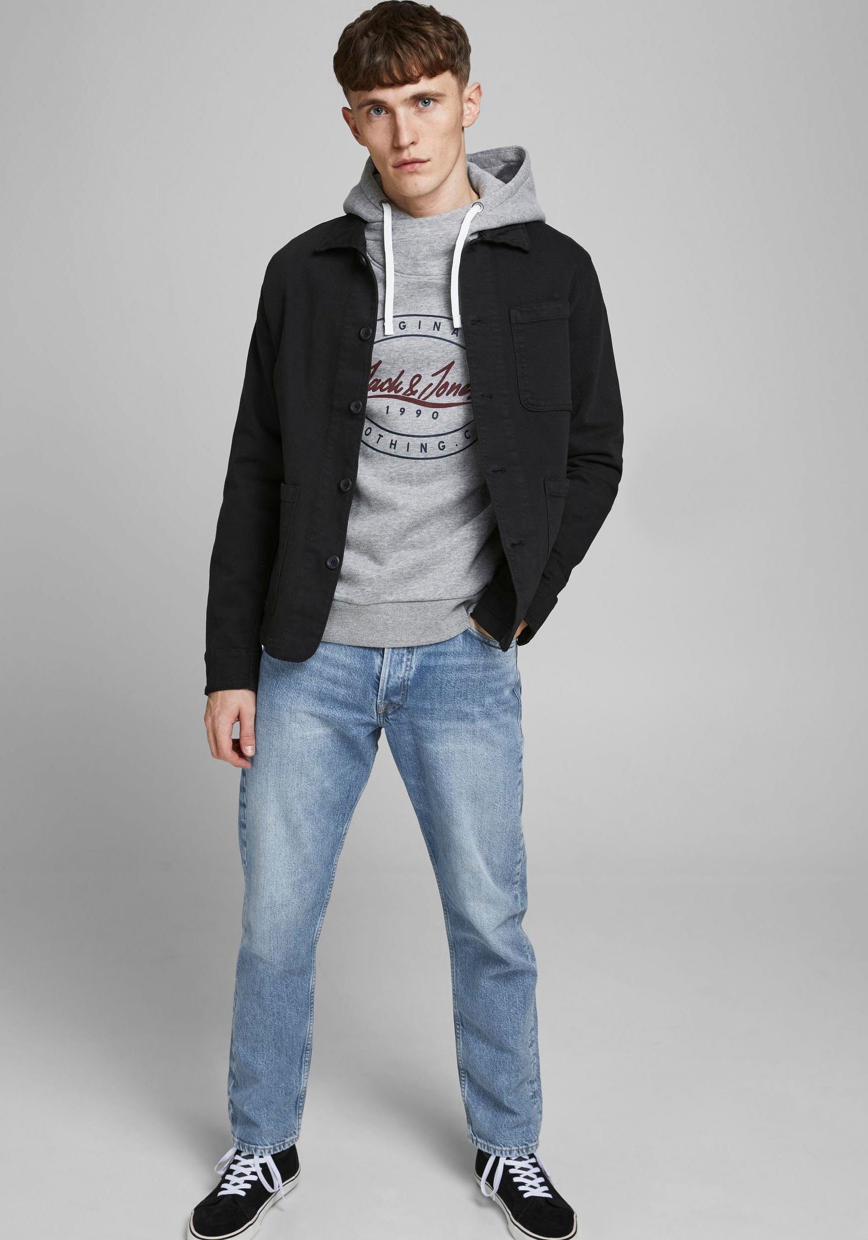 Jack & Jones Loose-fit-Jeans JJICHRIS JJORIGINAL SBD 921 SN Baumwolle, loose fit