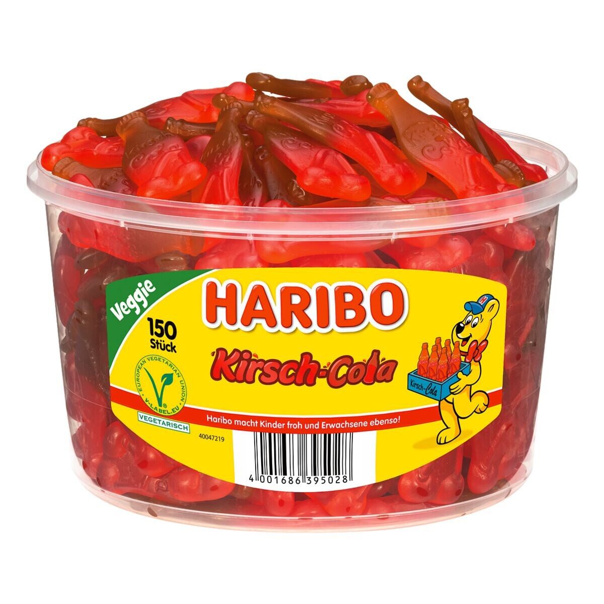 HARIBO Süßigkeit Kirsch-Cola, vegetarisch