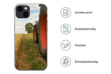 MuchoWow Handyhülle Traktor - Räder - Weizen, Handyhülle Apple iPhone 13, Smartphone-Bumper, Print, Handy