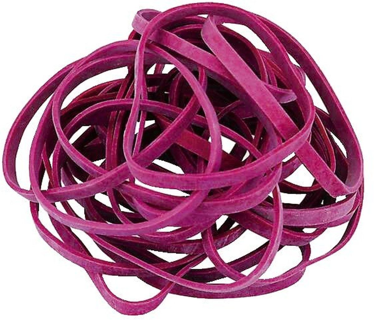 Gummibänder Gummibänder Flexibo 80x4mm 1kg rot