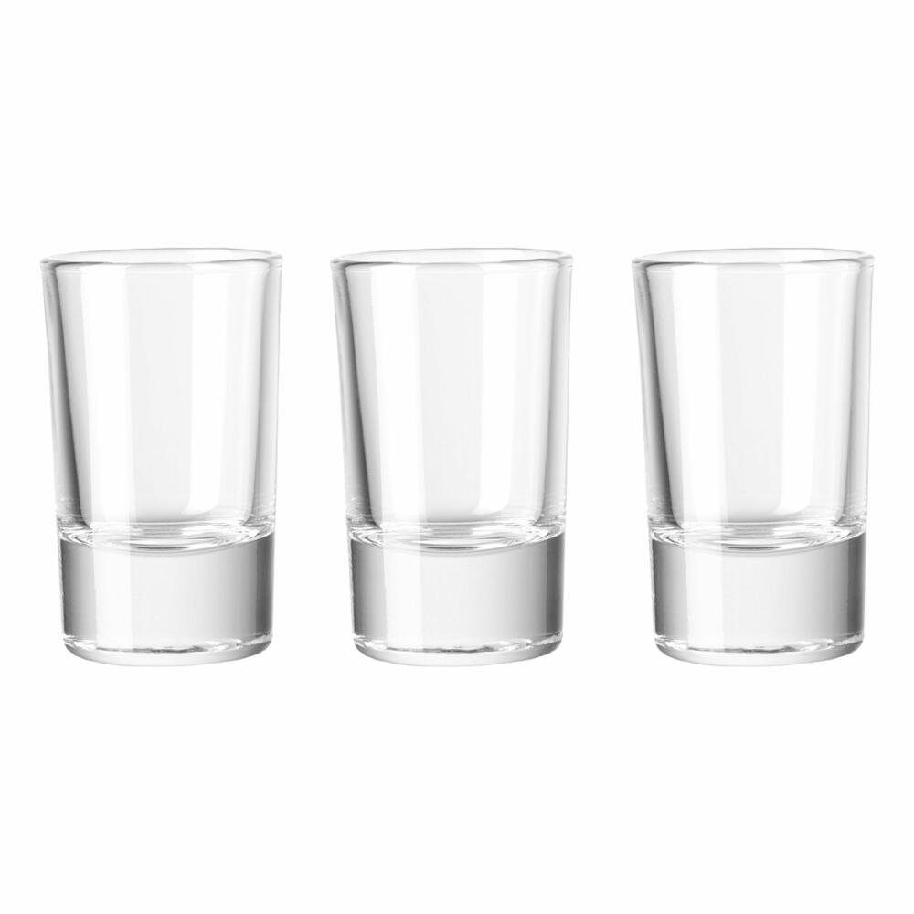 montana-Glas Schnapsglas :basic Stamper 40 ml 3er Set, Glas