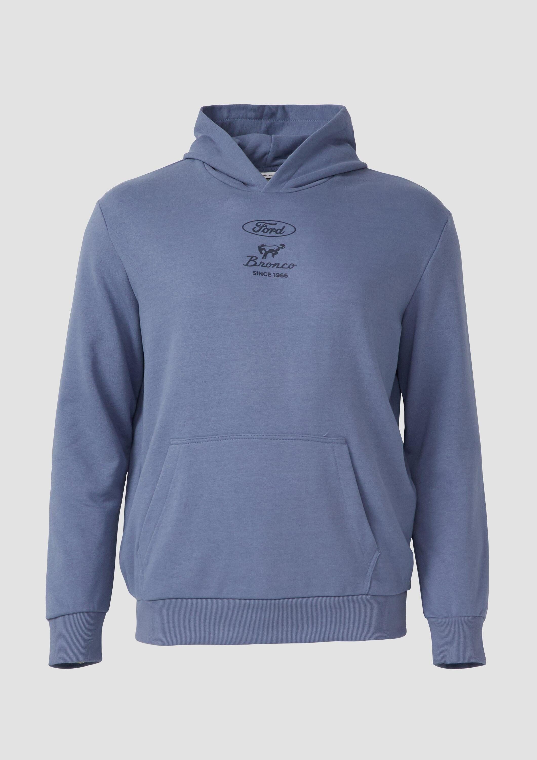 s.Oliver Sweatshirt Sweatshirt Softer Hoodie im Relaxed Fit mit Artwork