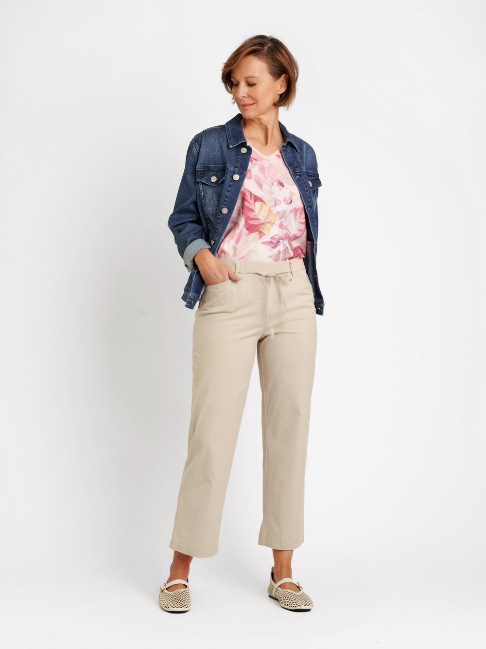 Relaxed by TONI Culotte Scarlet Wide 3/4 mit entspanntem Beinverlauf