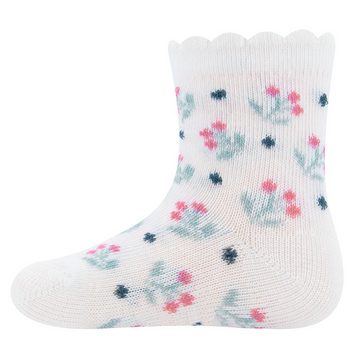 Ewers Socken Socken Blümchen (4-Paar)