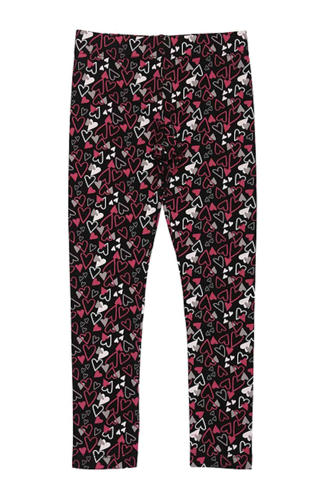 Leggings Disney Minnie Mouse Leggings Herzen schwarz