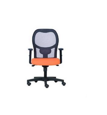 JVmoebel Bürostuhl Bürostühle Orange Schreibtischstuhl Drehstuhl Chefsessel Mesh Design (1 St), Made in Europa