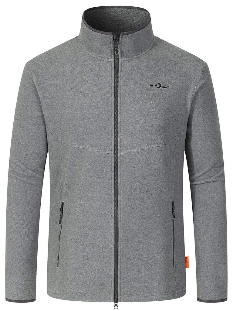Blue Wave Fleecejacke Herren Jacke Marco in Streifenoptik mit Stehkragen un günstig online kaufen