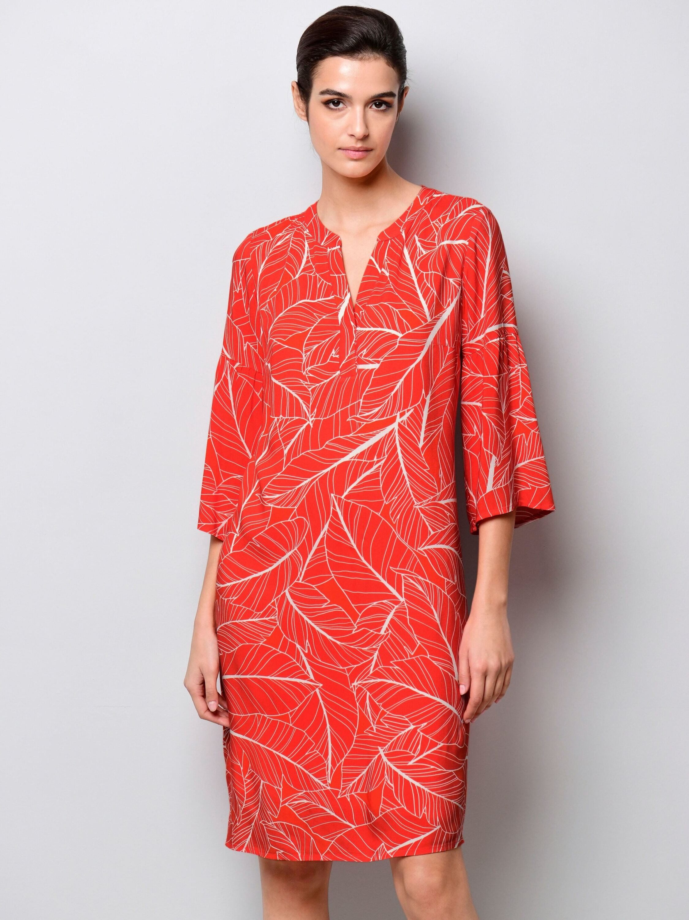 Alba Moda Druckkleid Kleid in grafischem Dessin