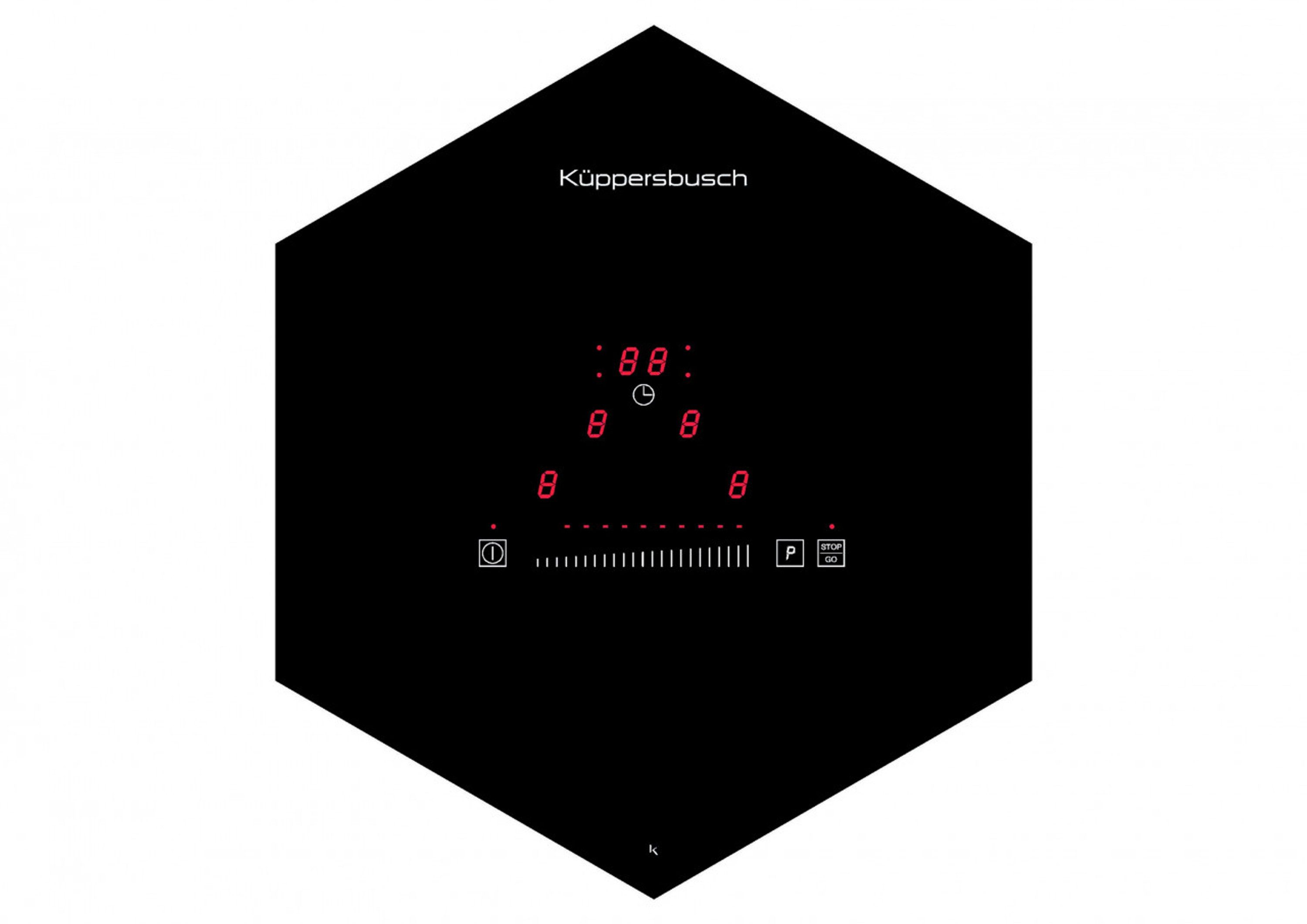 Küppersbusch Induktions-Kochfeld EKWI3740.0S EKWI3740.0S, Ankoch-Automatik, Zentralabschaltung, Abschalt-Memory