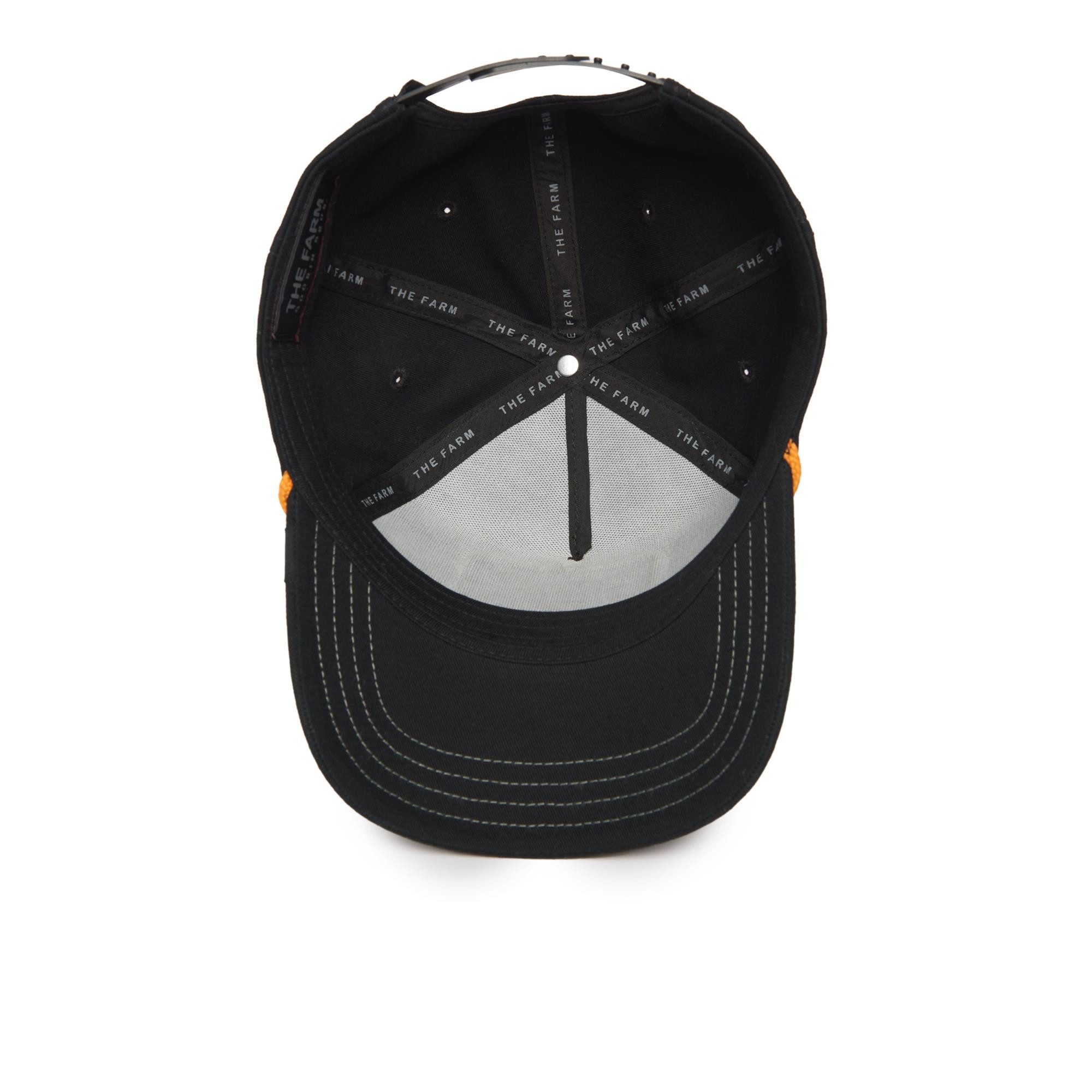 GOORIN Bros. Trucker Cap Goorin Bros. Wise Owl 100 ALL OVER CANVAS Snapback Cap - Black (Basecap, Basecap, Trucker Kappe, Full Trucker) Kordel zwischen Schirm und Krone