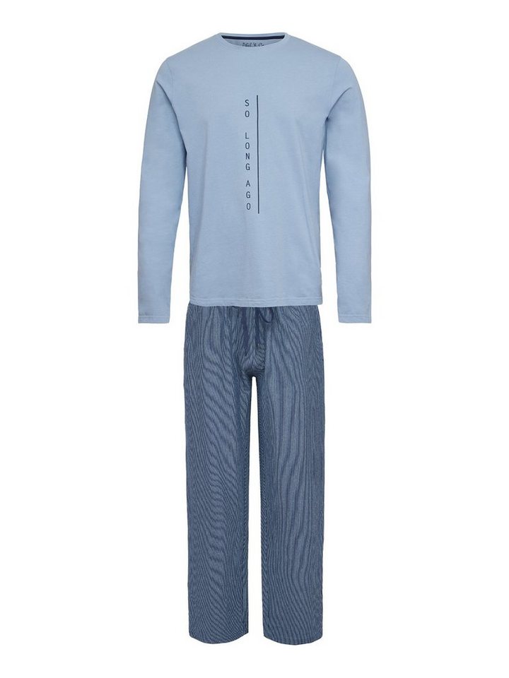 Phil & Co. Pyjama Special (1 tlg) Schlafanzug Langarm bequem