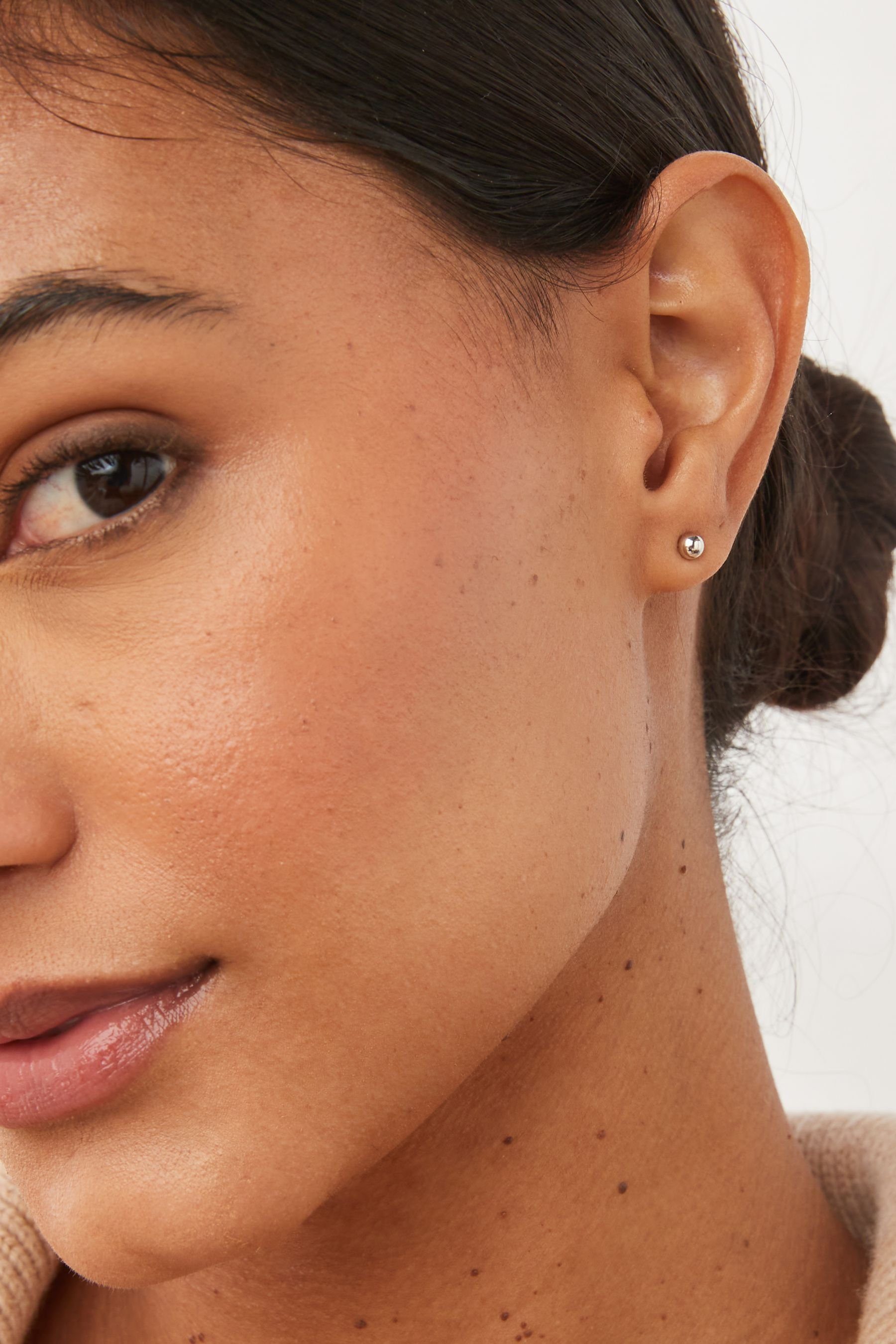 Next Ohrstecker-Set Kugel-Ohrstecker, 3e...