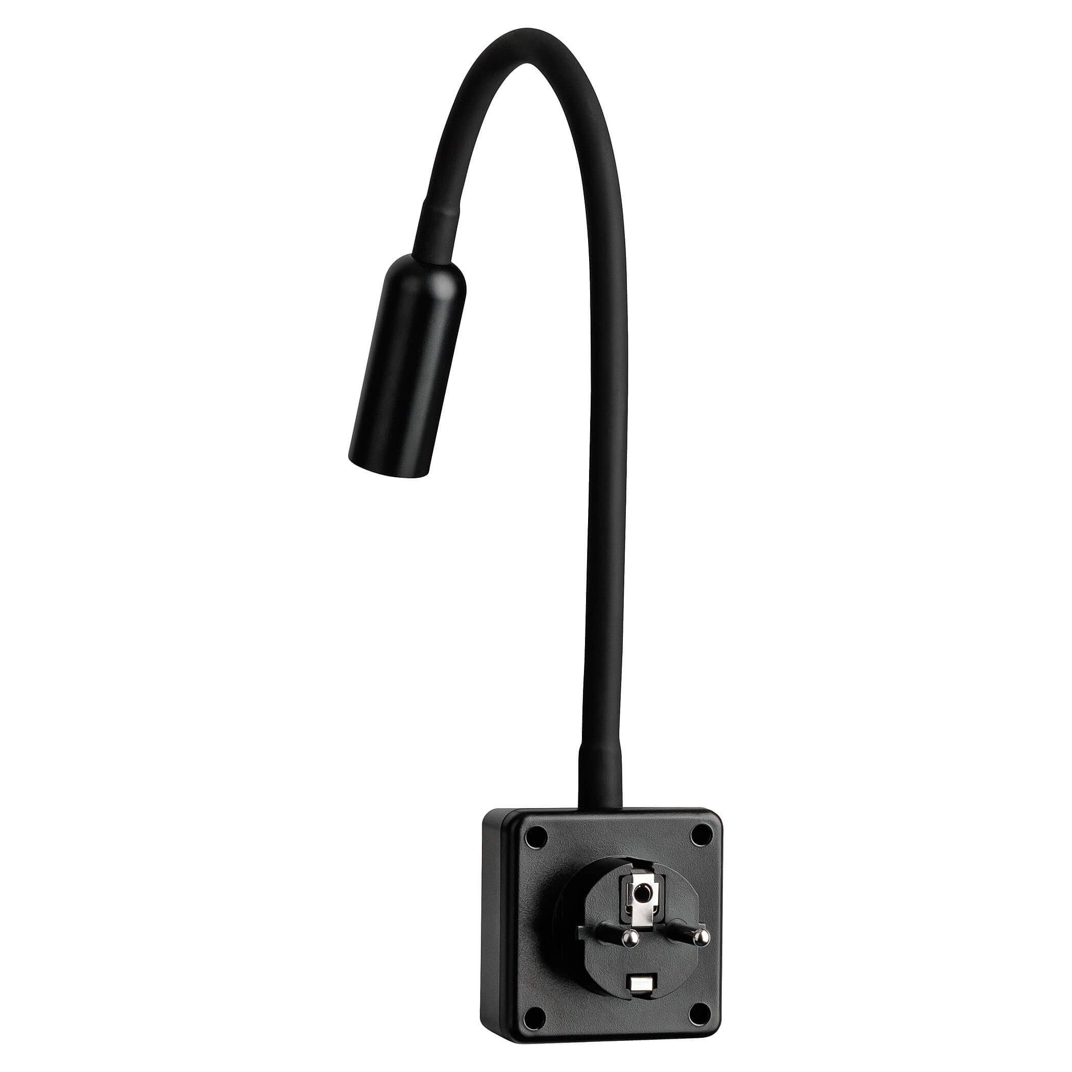 SEBSON LED Steckdosenleuchte LED Steckdosenlampe dimmbar und flexibel - 4W 230lm neutralweiß, LED fest integriert, neutralweiß – Bild 4 von 5