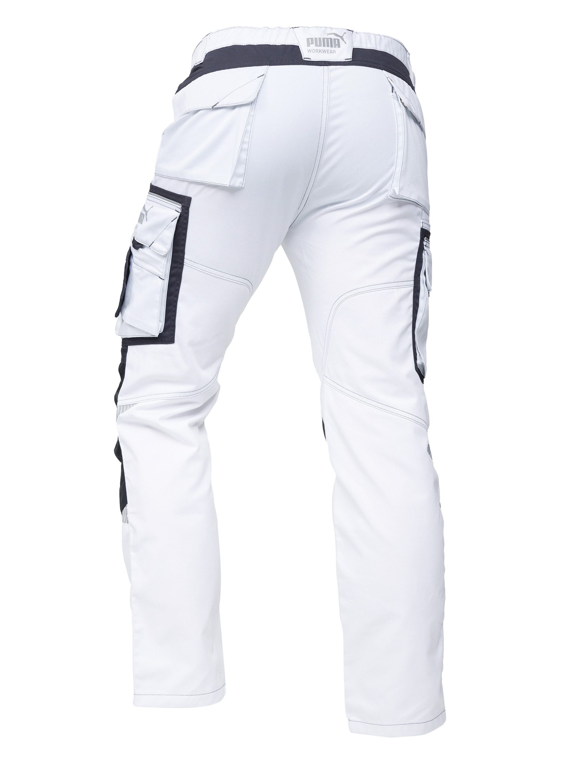 PUMA Workwear Arbeitshose für Damen - Arbeitshose mit elastischem Bund - Precision X Robustes Nylon Gewebe - Verstärkte Nähte & Kniepartien - Viele Taschen