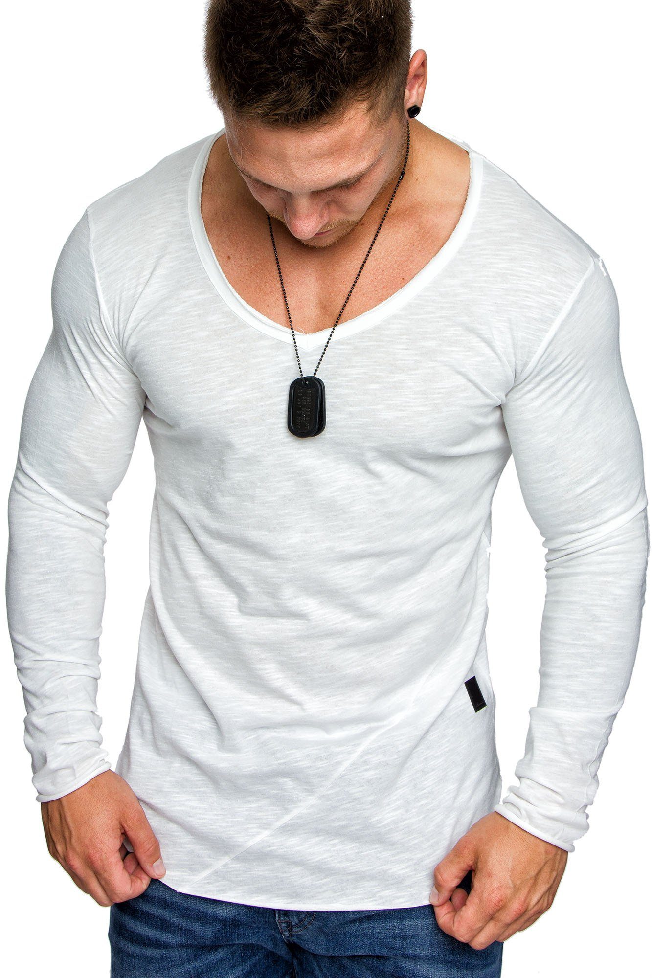 Amaci&Sons T-Shirt NEWARK Langarmshirt