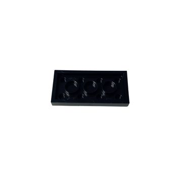 LEGO® Spielbausteine LEGO® 2X4 Bauplatten Schwarz - Black plate 3020 - 25x, (Creativ-Set, 25 St), Made in Europe